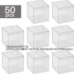 Plastic Clear Gift Boxes For Wedding,Birthday,Easter Mother'S Father'S Day Party