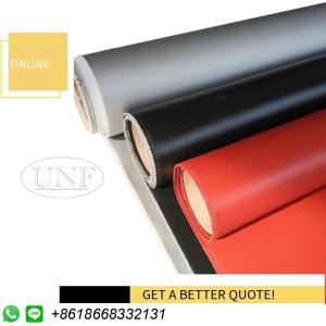 China 0.45mm Satin Weave Silicone Coated Glass Fabric 40/40 Gram 2 Meter Width factory