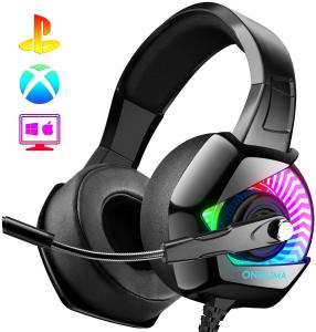100mA Onikuma K6 2.2kohm RGB Stereo Gaming Headset