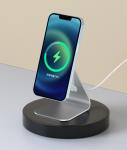 Custom Logo Anti Skid Wireless Charger Corporate Gift Aluminum Alloy Stand For