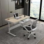Multifunctional Lift Top Coffee Table with Storage and White Buff Wooden Grain