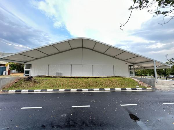 Social Outdoor Gathering Tents Arcum Commercial Event Tents With Modern Curved