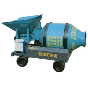 China 1kW Double Shaft Concrete Mixer 400V Mechanical Concrete Mixer factory