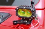 Lightweight Black Powder Coated Car Mounting Bracket for 2018- Jeep Wrangler 0