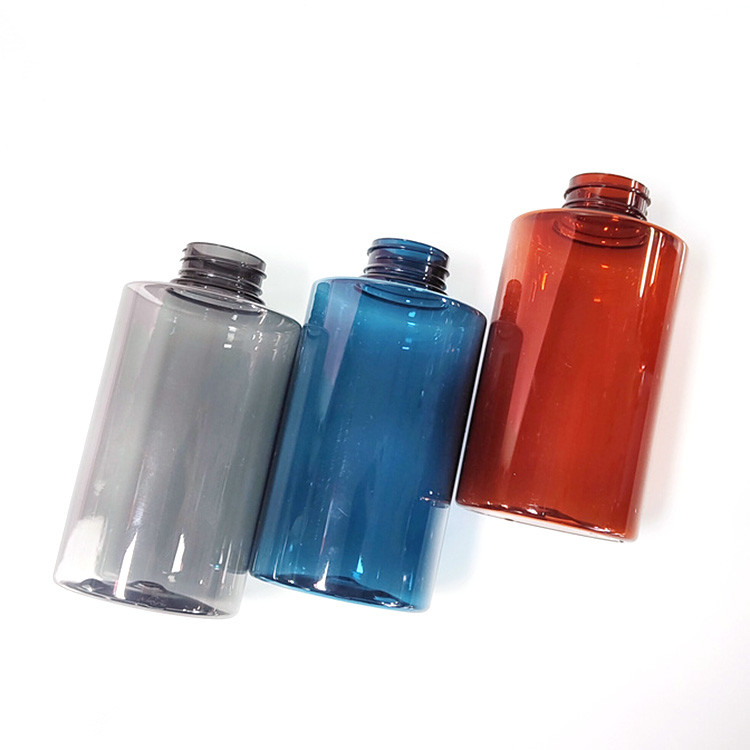 300ml 500ml Pet Cosmetic Pump Bottle For Shampoo Conditioner
