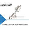 Buy cheap JDF100 2 Way Stainless Steel Pneumatic Angle Seat Valve Actuator Piston Control from wholesalers
