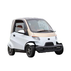 China Plastic Frame Enclosed Electric Four Wheeler Car Single AC Charging factory