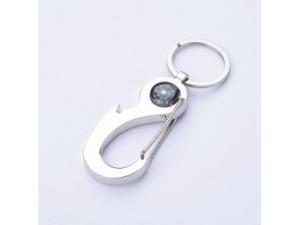 China Innovative Metal Cabariner Keychain Compass Bottle Opener,Cool innovative die casting metal alloy carabiner keychain com factory