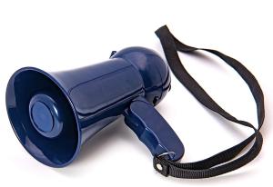 China Lithium Battery Hand Held Bull Horn Outdoor Bullhorn Speakers 70Hz-20KHz factory