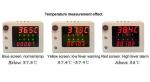 High Temperature Alarm Wrist Infrared Thermometer Automatically Measuring Human