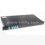 1U 19 Inch CWDM Mux 4CH 8CH 16CH 18CH WDM Mux Demux For OTN System