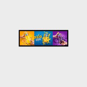 China 24.6 Inch Bar Type LCD Display Screen 1920*578 LVDS 700nits For Name Card factory
