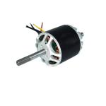 80mm Diameter 14Nm 6000W Sensored Brushless DC Motor