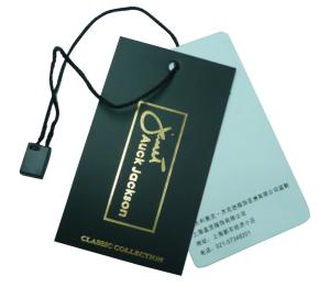 China OEM Clothing Hang Tags With Customized Logos For Garment / Bags Label factory