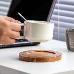 Minimalism Nordic Coffee Cup And Saucer Set Of 12 Pieces Ceramic 250ml Porcelain