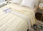 Hotel Cotton Jacquard Solid Thin Summer 150g/M2 Quilted Quilt