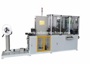 China Rolling Mechanism Auto Radiator Fin Making Diamond Fin 60 M / Min Flat Top factory