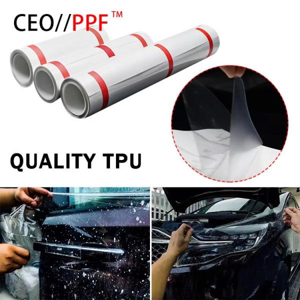 TPU-V100 Hydrophobic Self Healing Anti Scratch Wholesale PPF TPU Car Protective