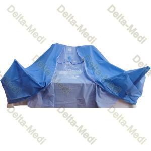 China Mesh Screen Urology TUR Disposable Sterile Drape With Pouch / Finger Cot factory