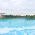 Customized Outdoor Wave Pool Construction For Water Park Weather proof