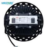 277V 2700K Round Industrial High Bay LED Light 50w 9.4*5.9in with Ring hook