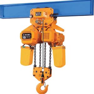 China Industrial Electric Chain Hoist 380V With Trolley 1.1m / Min factory
