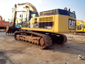 China 345D Used CAT Excavator 8920mm Digging Dep CAT C13 Engine 12.5L Displacement factory