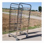 Customized 5-30 Layers Stainless Steel Tray Trolley For Bakery Cooling