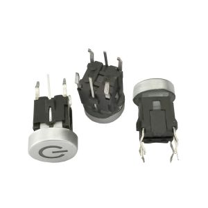 Mini Push Button SPST RGB Illuminated Tactile Switch