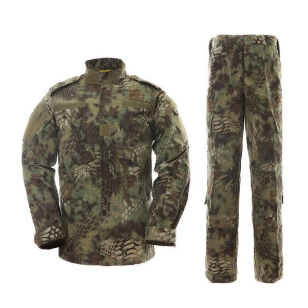 Digital Print Long Sleeve Shirts and Trousers for Men's ACU Camouflage Outdoor