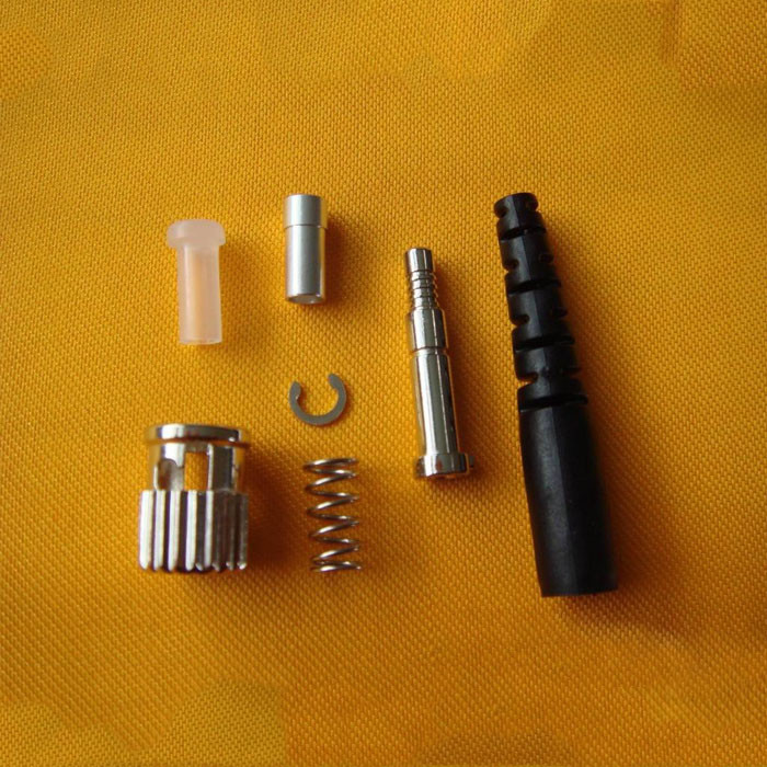 Single Mode Multimode ST Fiber Optic Connector Round Threaded