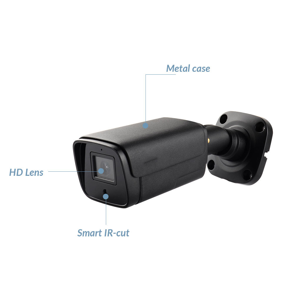 Customized 4CH 4MP IP Camera Outdoor Bullet Camera Surveillance Security POE NVR Kit