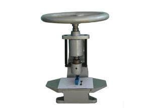 China Rubber Dumbbell Die Cutter , Impact / Tensile Test Specimen Cutting Machine factory