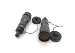 NK27 Male Seismic Cable Connector Used For 12 Channels Seismograph Recording