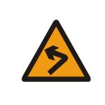 Highway Warning Traffic Road Safety Sign with Customized Size Reflective