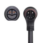 IP67 E Scooter Battery Connector , 20A 30A 2+4 Pin Ebike Battery Connector