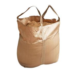 China Jumbo PP Circular FIBC Bag 1 Ton 2 Ton Flexible For Sand Cement factory