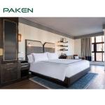 Foshan Custom Made Modern 5 Star Hotel Project Room Bedroom Suite Fixed