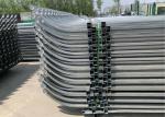 Waterproof Steel Tube Fence Eco-friendly Powder coated Wrought Iron Fence