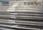 Stainless Steel Spiral Boiler Heat Exchanger , Boiler Repair Parts Fin Tube ASME