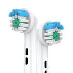 Maximize Oral Cleanliness Round Toothbrush Head For Oral B Adult Use