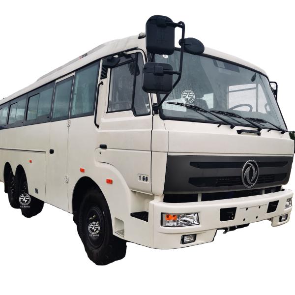 Affordable and Durable Dongfeng 30seat 4x4 6x6 Coach Bus for Long Distance