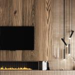 Luxury Tv Cabinet Wooden Tv Cabinet With Fireplace Wall Unit Tv Cabinet Modern
