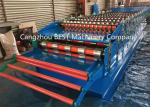 Building Box Profile Guage 28 Steel Roof Roll Forming Machine 6kw Power