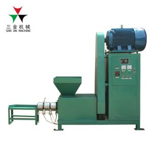 China Wood Sawdust 18.5kw Biomass Briquette Making Machine factory
