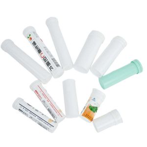 White Effervescent Tablet Bottle Logo Tube With Cap Print Color 6 Colors MAX