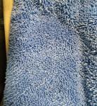 Blue Microfiber Fabric Twisted 450gsm Mop 80% polyester 20% polyamide Fabric