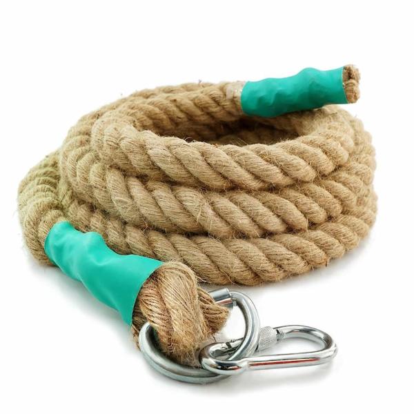 Dia 36 mm 3 strand natrual fiber brown twisted rope for packing mooring boat and