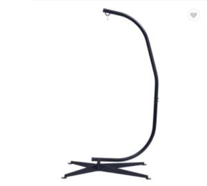 China Sturdy 300LBS Capacity Outdoor Garden Patio Hanging Chair Stand with Customized Color factory