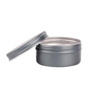 China Matte Aluminum Cosmetic Jars 150g 250g 5.3OZ 8.8oz Metal Tins factory